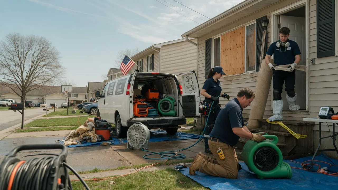 Water Damage Restoration in Cross Plains, WI near me